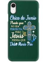 Load image into Gallery viewer, Chica De  Junio    Todo Lo Puedo En Cristo Que Me Fortalece Phone case
