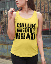 Load image into Gallery viewer, Lovely Phone Case Chillin’ On A Dirt Road Gift For Friends Ladies Flowy Tank
