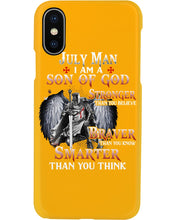 Load image into Gallery viewer, July Man Son Of God Birthday Meaningful Gift For Men Phone case
