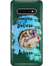 Load image into Gallery viewer, Fishing With All Your Heart Gift For Men Phone case
