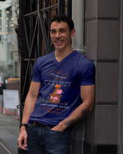 Load image into Gallery viewer, Cow I Need Somebody Who Sees The Crazy And Still Wants Me Guys V-Neck
