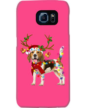 Load image into Gallery viewer, Beagle Gorgeous Reindeer Xmas Lights Gift For Dog Lovers Phone case
