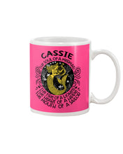 Load image into Gallery viewer, Gift For Cassie Girl The Soul Of A Mermaid Mug
