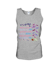 Load image into Gallery viewer, Butterflies When I Miss You I Just Have To Look Inside My Heart Gift For Lover Unisex Tank Top
