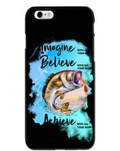 Load image into Gallery viewer, Fishing With All Your Heart Gift For Men Phone case
