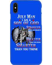 Load image into Gallery viewer, July Man Son Of God Birthday Meaningful Gift For Men Phone case
