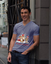 Load image into Gallery viewer, Cats We Wish You A Merry Christmas Gift For Cat Lovers Guys V-Neck
