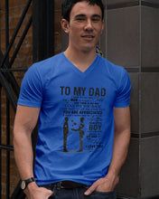 Load image into Gallery viewer, Giving For  Dad Let You Know You're Appreciated  Custom Design Guys V-Neck
