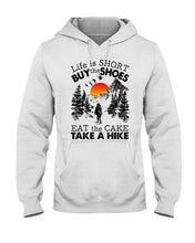 Load image into Gallery viewer, Life Is Short Buy The Shoes Hoodie

