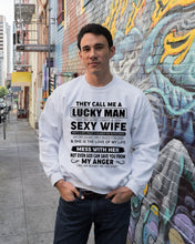 Load image into Gallery viewer, Gift For Husband I Have A Sexy Wife Sweatshirt

