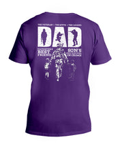 Load image into Gallery viewer, Daughter's Best Friend Son's Best Partner Birthday Gift For Dad Guys V-Neck
