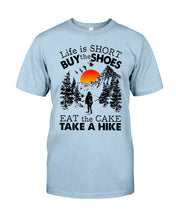 Load image into Gallery viewer, Life Is Short Buy The Shoes Guys Tee
