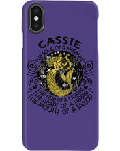 Load image into Gallery viewer, Gift For Cassie Girl The Soul Of A Mermaid Phone case

