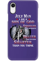 Load image into Gallery viewer, July Man Son Of God Birthday Meaningful Gift For Men Phone case
