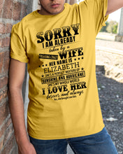 Load image into Gallery viewer, Gift For Husband I Love Here Forever And Always Guys Tee
