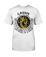 Load image into Gallery viewer, Gift For Cassie Girl The Soul Of A Mermaid Guys Tee
