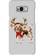 Load image into Gallery viewer, Beagle Gorgeous Reindeer Xmas Lights Gift For Dog Lovers Phone case
