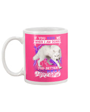 Load image into Gallery viewer, If You Kick Me When I Am Down You Better Pray Trending Mug

