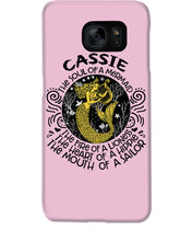 Load image into Gallery viewer, Gift For Cassie Girl The Soul Of A Mermaid Phone case
