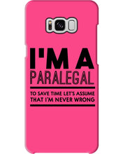 Load image into Gallery viewer, I'm A Paralegal   Special Unique  Custom Design Phone case
