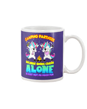 Load image into Gallery viewer, Camping Partners Because Going Crazy Alone Is Just Not As Much Fun Mug
