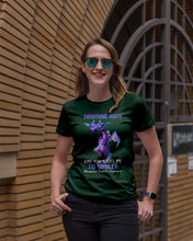 Load image into Gallery viewer, Everything Hurt And You Want Me To Smile Trending Ladies Tee
