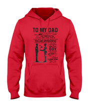 Load image into Gallery viewer, Giving For  Dad Let You Know You're Appreciated  Custom Design Hoodie
