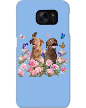 Load image into Gallery viewer, Gift For Dog LoversChesapeake Bay Retriever With Peonies Phone case
