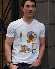 Load image into Gallery viewer, Love Trucker Simple Unique Custom Design For Personalized Job Gift Guys V-Neck
