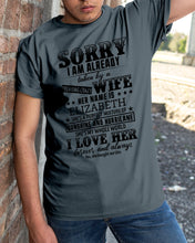 Load image into Gallery viewer, Gift For Husband I Love Here Forever And Always Guys Tee
