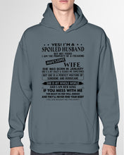 Load image into Gallery viewer, I'm A Spoiled Husband But Not Yours  - Awesome Wife Who Was Born In January Hoodie
