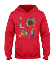 Load image into Gallery viewer, Love Trucker Simple Unique Custom Design For Personalized Job Gift Hoodie
