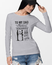Load image into Gallery viewer, Giving For  Dad Let You Know You're Appreciated  Custom Design Unisex Long Sleeve
