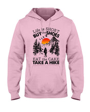 Load image into Gallery viewer, Life Is Short Buy The Shoes Hoodie
