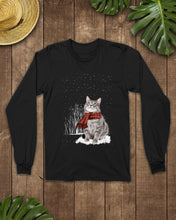 Load image into Gallery viewer, Cats Snow Funny Gift For Cats Lovers Unisex Long Sleeve
