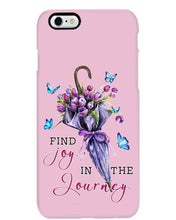 Load image into Gallery viewer, Butterflies Find Joy In The Journey Gift For Daughter Phone case
