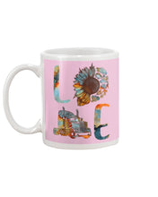 Load image into Gallery viewer, Love Trucker Simple Unique Custom Design For Personalized Job Gift Mug
