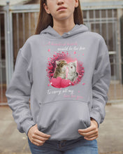 Load image into Gallery viewer, A Hundred Hearts Would Too Few To Carry All My Love For You Cats Gift For Cat Lovers Hoodie
