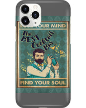 Load image into Gallery viewer, Lose Your Mind Find Your Soul Gift For Bartender Phone case
