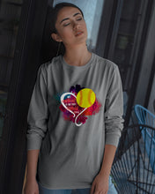 Load image into Gallery viewer, Lovely Phone Case My Heart Is On Field Gift For Softball Lovers Unisex Long Sleeve
