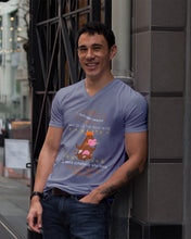 Load image into Gallery viewer, Cow I Need Somebody Who Sees The Crazy And Still Wants Me Guys V-Neck

