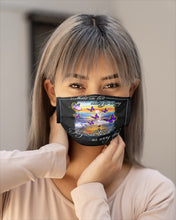 Load image into Gallery viewer, Butterfly Sunset On Beach Those We Love Don't Go Away Gift For Lover Cloth Face Mask
