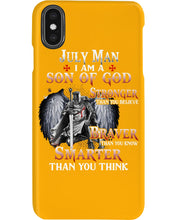 Load image into Gallery viewer, July Man Son Of God Birthday Meaningful Gift For Men Phone case
