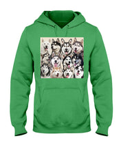 Load image into Gallery viewer, Many Love Husky Siberian On Phone Case Gift For Husky Lovers Hoodie
