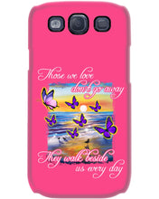 Load image into Gallery viewer, Butterfly Sunset On Beach Those We Love Don't Go Away Gift For Lover Phone case
