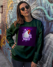Load image into Gallery viewer, Chicken Floral Background  Special Custom Design Sweatshirt
