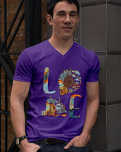 Load image into Gallery viewer, Love Trucker Simple Unique Custom Design For Personalized Job Gift Guys V-Neck
