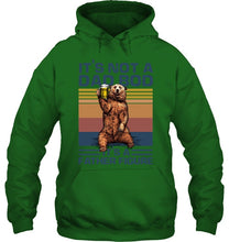 Load image into Gallery viewer, It's Not A Dad Bod It's A Father Figure Bear Hoodie

