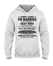 Load image into Gallery viewer, I'm Married To    June    Freaking Sexy Wife Trending For Birthday Gift Hoodie
