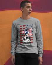 Load image into Gallery viewer, Lovely Phone Case Cow And American Flag Gift For Cow Lovers Unisex Long Sleeve
